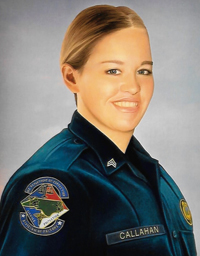 Sgt. Meggan Callahan was murdered in a brutal attack at the Bertie Correctional Institution by a male inmate who was serving a life sentence for a previous murder. 