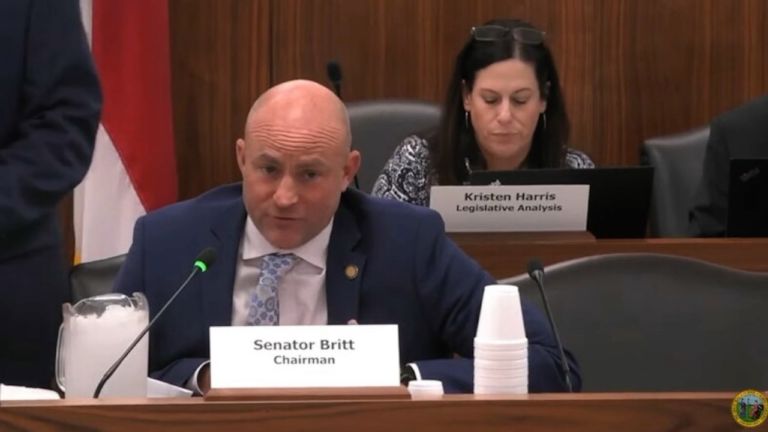 Danny Britt in committee
