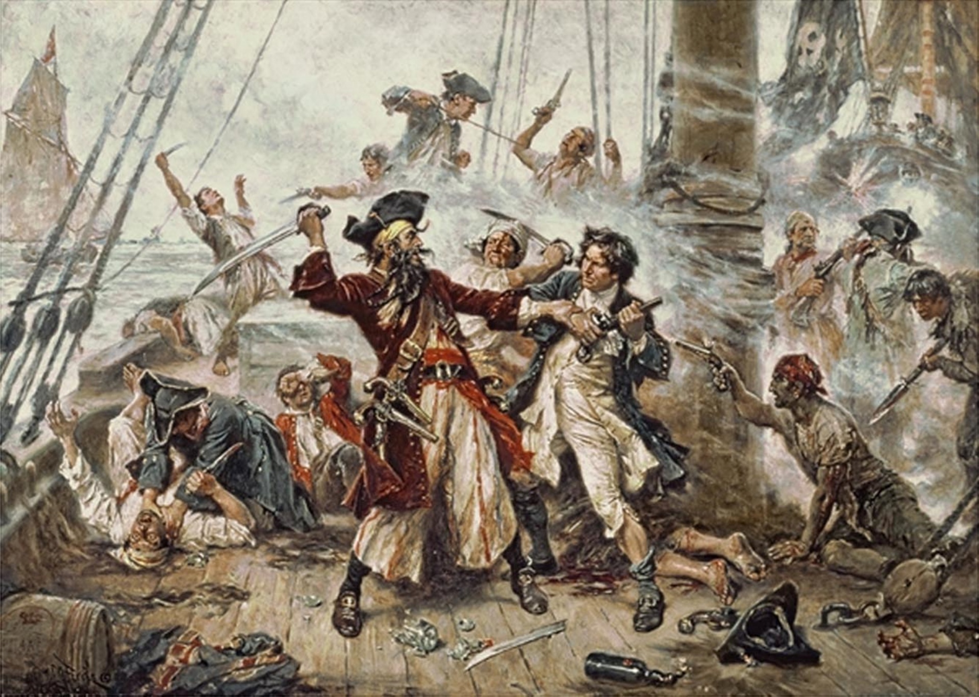 Nov 22, 1718: The Reign of Fear ends with Blackbeard's death in Ocracoke Inlet - Vimarsana News