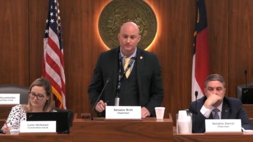 Danny Britt in committee