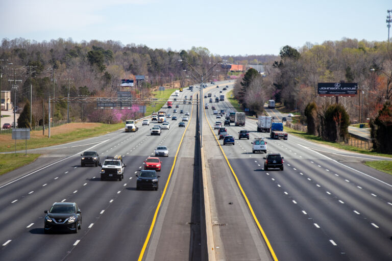 Traffic on Highway