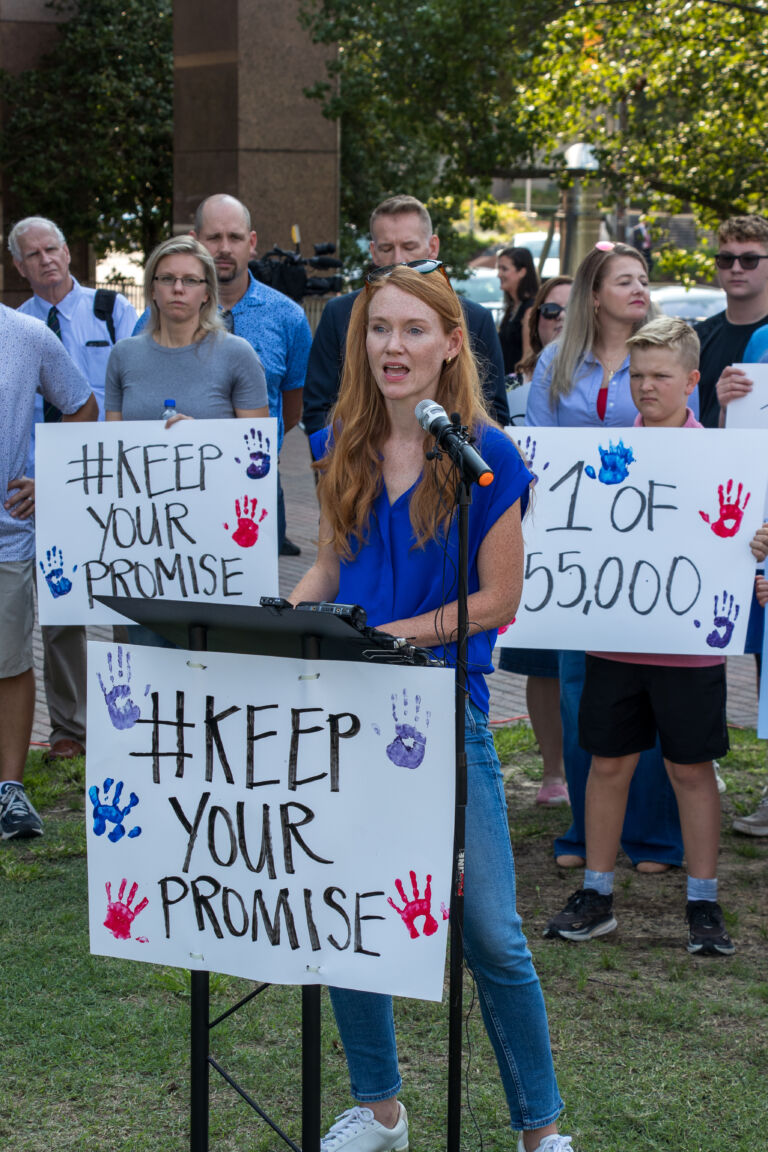 Speaker at School Choice Press Conference