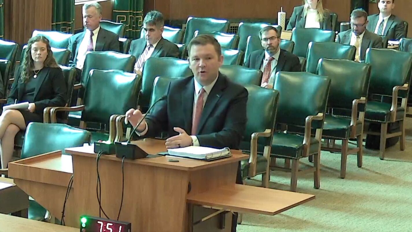 Chris Edwards argues at the North Carolina Supreme Court