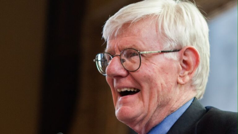 Gordon Wood closeup smiling