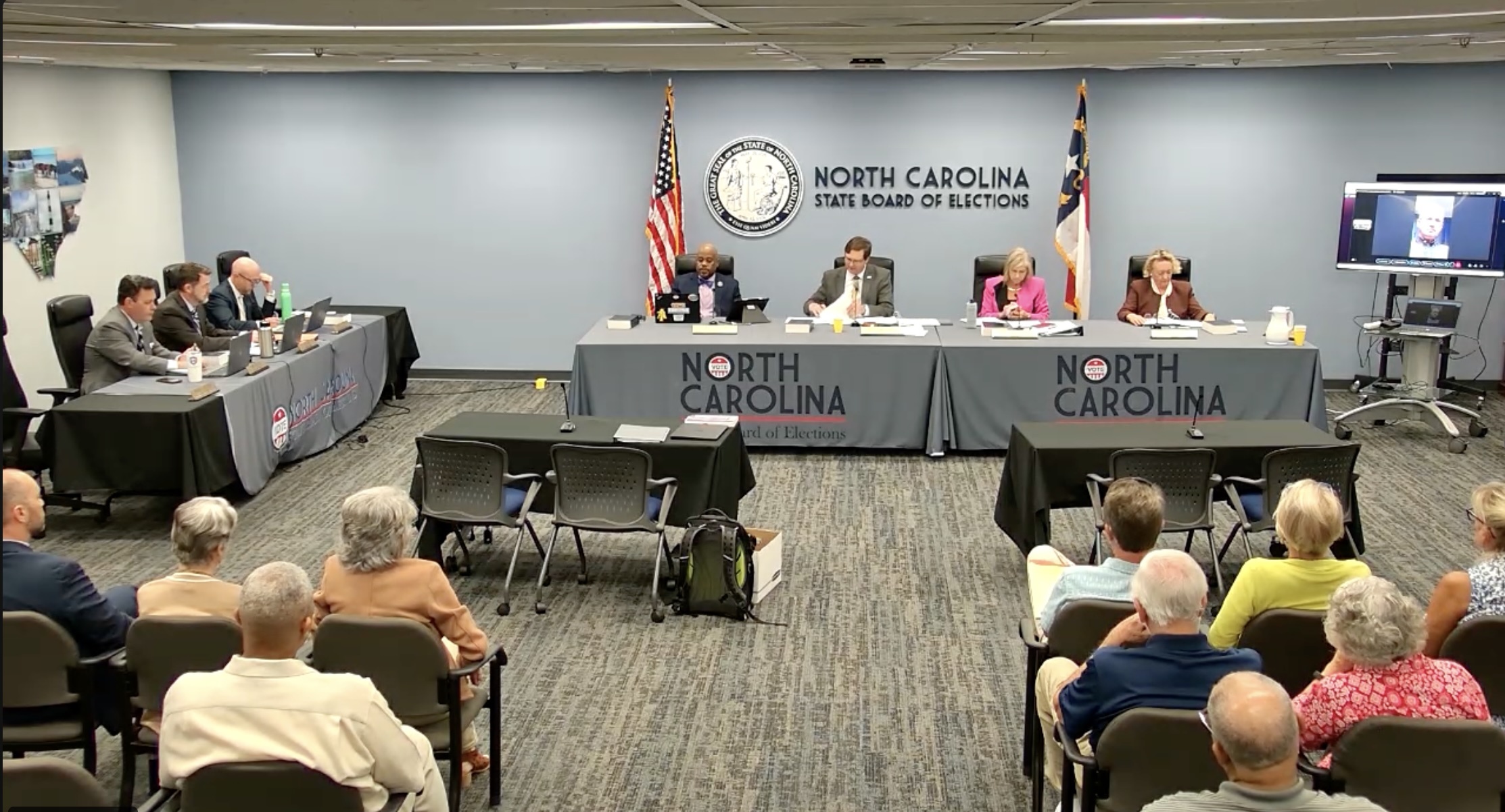 Mail - in ballot dispute scheduled for Oct . 14 federal court hearing